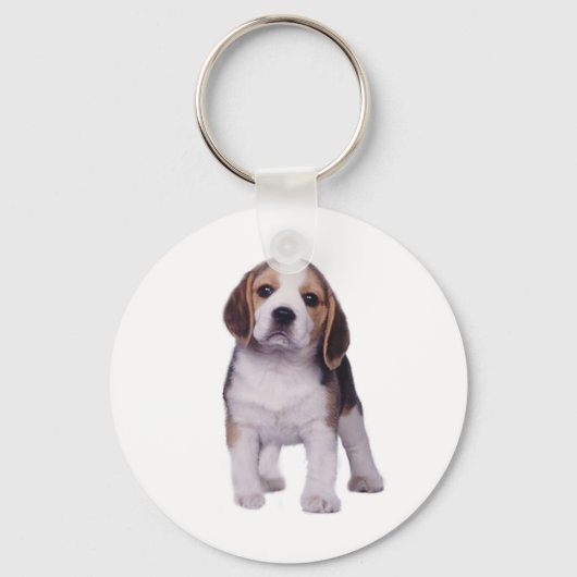Beagle Pup Sleutelhanger (Voorkant)