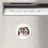 Beagle Puppies magneet (Insitu (Vaatwasser))