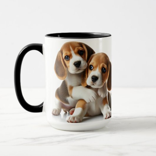 Beagle Puppies! Pas uw Mok aan! (Links)