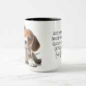 Beagle Puppies! Pas uw Mok aan! (Midden)