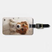Beagle Puppy 2 Bagagelabel (Voorkant horizontaal)