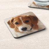 Beagle Puppy 2 Onderzetter (Linkerzijde)