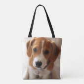 Beagle Puppy 2 Tote Bag (Achterkant)