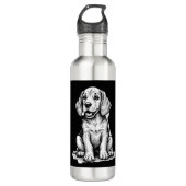 Beagle puppy adorable, family Animal lover Tank To Waterfles (Voorkant)