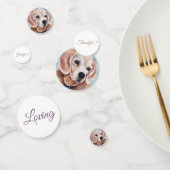 Beagle Puppy Birthday Confetti (Groep)