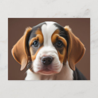 Beagle Puppy Briefkaart