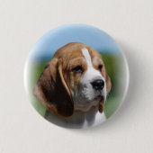Beagle Puppy Button (Voorkant)