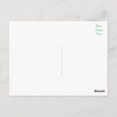 Beagle Puppy Dog Greeting Post Card Briefkaart (Achterkant)