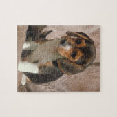 Beagle Puppy Dog Puzzle Legpuzzel (Horizontaal)