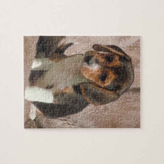 Beagle Puppy Dog Puzzle Legpuzzel (Horizontaal)