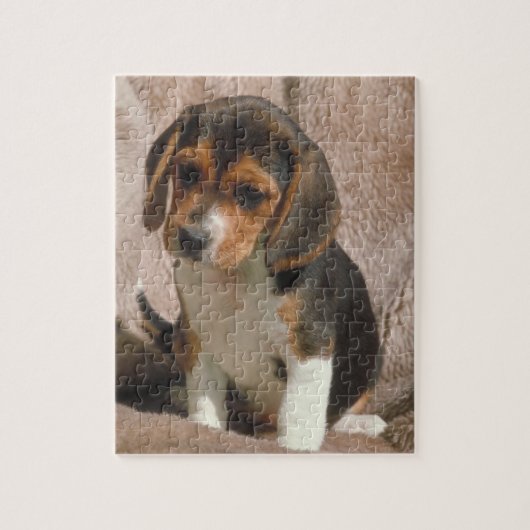 Beagle Puppy Dog Puzzle Legpuzzel (Verticaal)