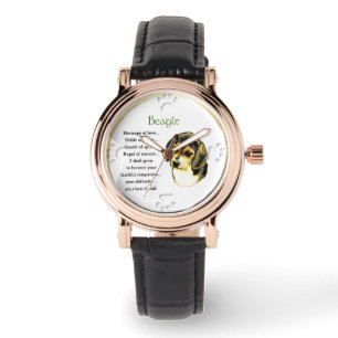 Beagle Puppy Heritage of Love Gifts Horloge