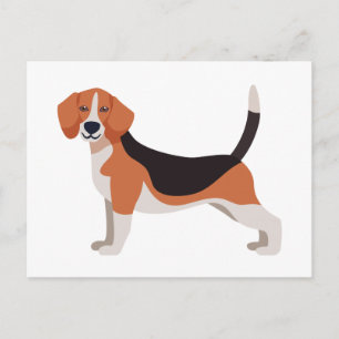 Beagle Puppy Hond Hallo Dank je wel Liefde Mis je Briefkaart