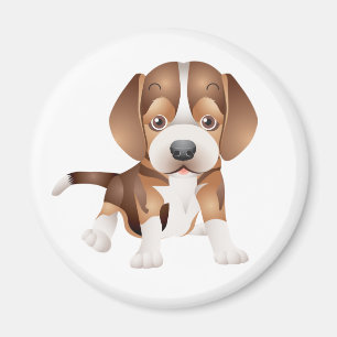 Beagle Puppy Hond Koelkastmagneet Magneet