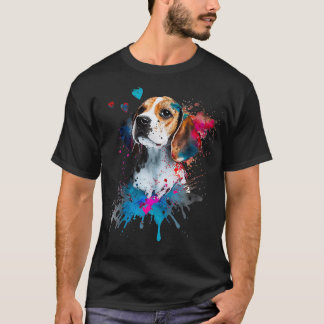 Beagle Puppy Liefhebber Schattige Valentijnsdag Li T-shirt