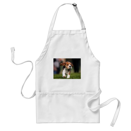 Beagle Puppy Love Standaard Schort (Voorkant)