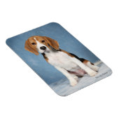 Beagle Puppy magneet (Rechterzijde)
