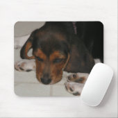 Beagle Puppy Mousepad Muismat (Met muis)