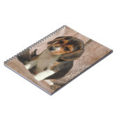 Beagle Puppy notebook Notitieboek (Linkerzijde)