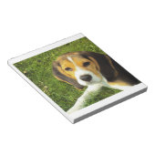 beagle puppy notitieblok (Schuin)