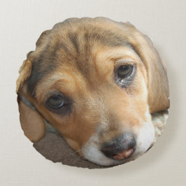 Beagle Puppy Pillow Rond Kussen