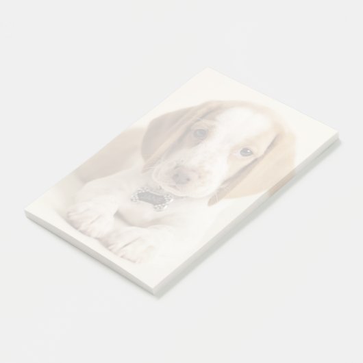 Beagle Puppy Post-it® Notes (Schuin)