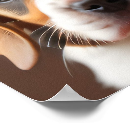 Beagle Puppy Poster (Hoek)