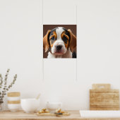 Beagle Puppy Poster (Keuken)