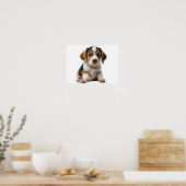 Beagle Puppy Poster (Keuken)