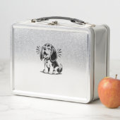 Beagle puppy schattig, familie Dierenvriend (In situ)