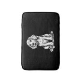 Beagle puppy schattig, familie Dierenvriend Tank T Badmat (Voorkant Verticaal)