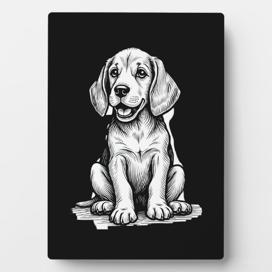 Beagle puppy schattig, familie Dierenvriend Tank T Fotoplaat (voorkant)