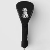 Beagle puppy schattig, familie Dierenvriend Tank T Golfheadcover (Voorkant)