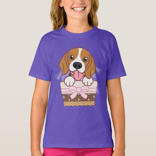 Beagle Puppy T-shirt (Voorkant)
