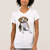 Beagle Puppy T-shirt (Voorkant)