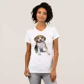 Beagle Puppy T-shirt (Voorkant volledig)
