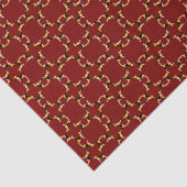 Beagle puur tissuepapier (Detail)