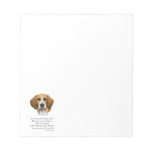 Beagle Regenboogbrug Notitieblok