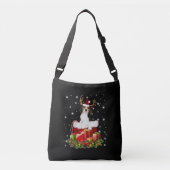 Beagle Reindeer Prestige kerstcadeau Crossbody Tas (Voorkant)