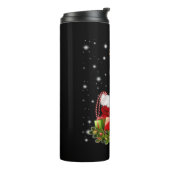 Beagle Reindeer Prestige kerstcadeau Thermosbeker (Gedraaid links)