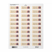 Beagle Retouradreslabel Etiket (Full Sheet)