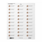 Beagle Retouradreslabel Etiket (Full Sheet)