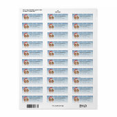 Beagle retouradreslabels etiket (Full Sheet)