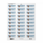 Beagle retouradreslabels etiket (Full Sheet)