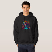 Beagle Retro Design Hoodie (Voorkant volledig)