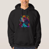 Beagle Retro Design Hoodie (Voorkant)