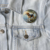 Beagle Ronde Button 5,7 Cm (In situ)
