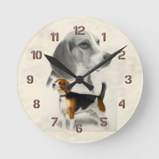 Beagle Ronde Klok
