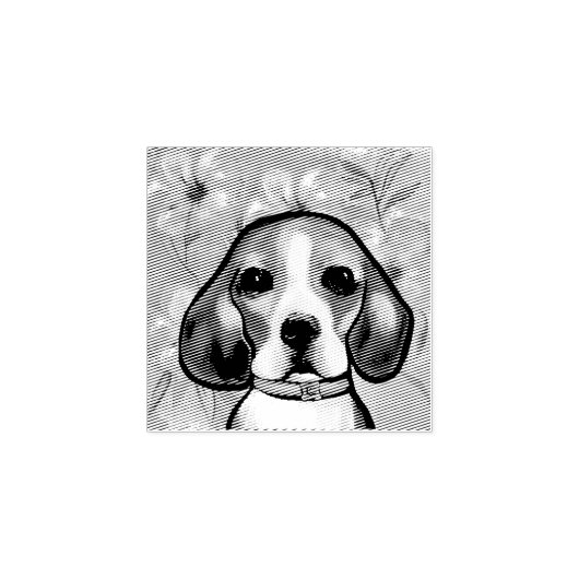 Beagle Rubberstempel (Afrduk)