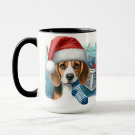 Beagle Santa 'Definieer Goede' Kerst Koffie Mok